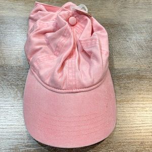 Pink baseball cap